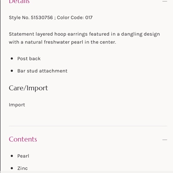 Free people freshwater hoop earring - Picture 5 of 14